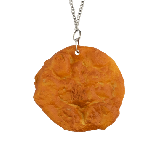 Cheese and sour cream lángos necklace