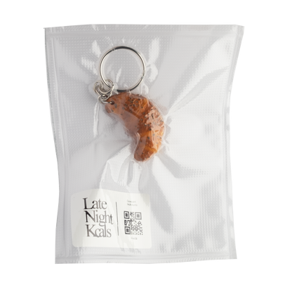 Croissant keychain