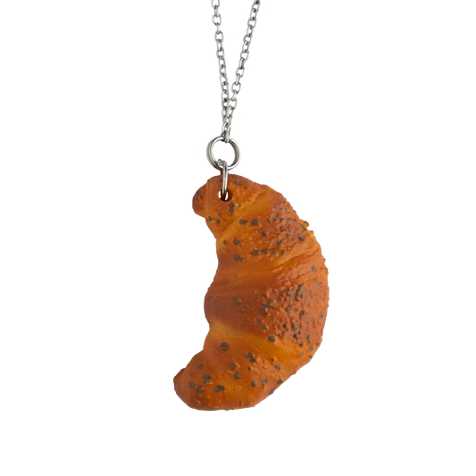 Croissant necklace