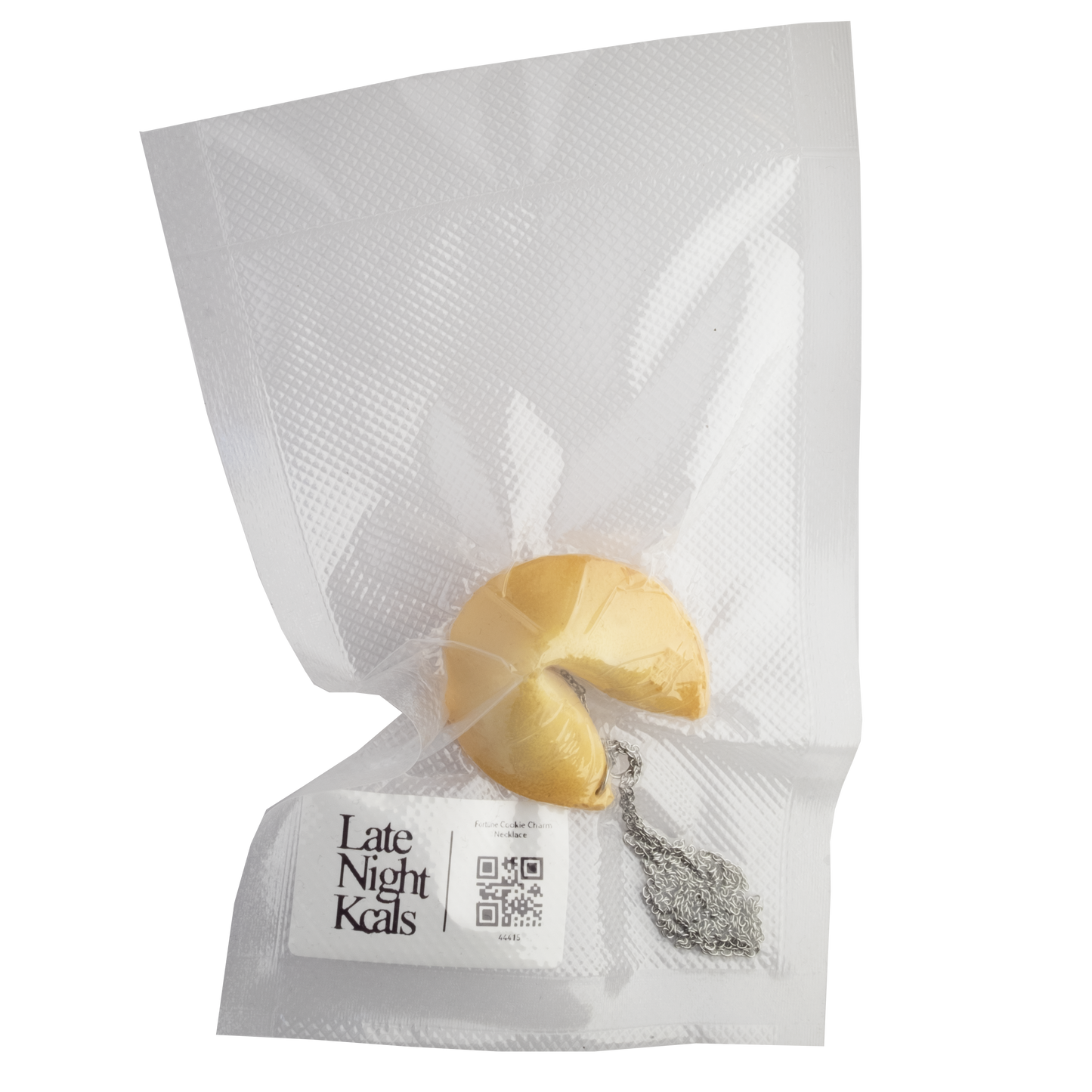 Fortune Cookie Charm Necklace