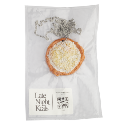 Sajtos-tejfölös lángos nyaklánc